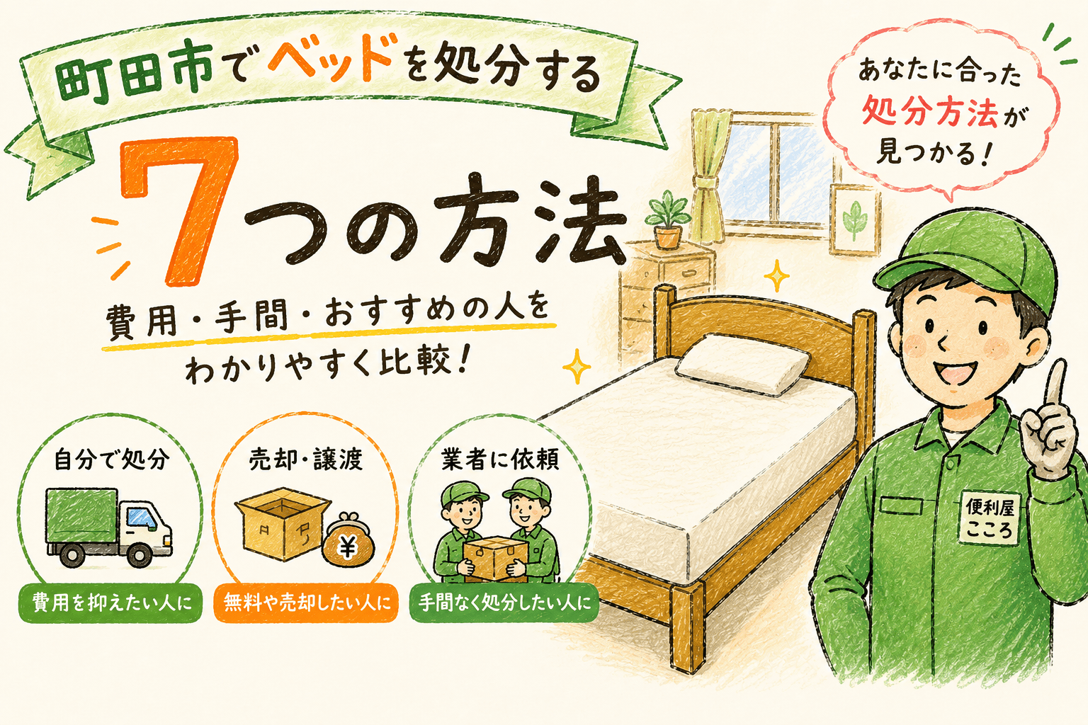 ベッドの処分方法